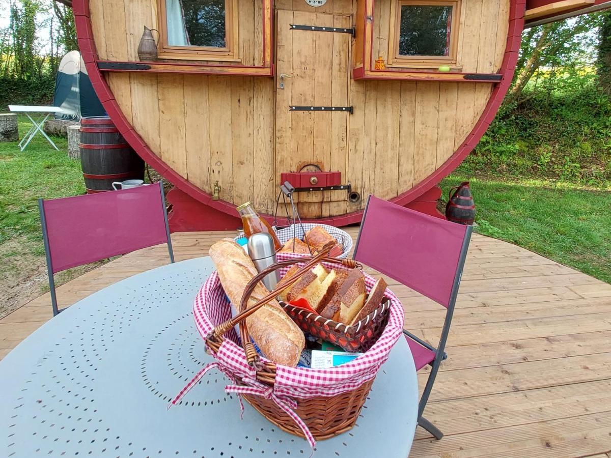 L'Authentique Tonneau A Cidre D'Emma Villa Litteau Eksteriør bilde