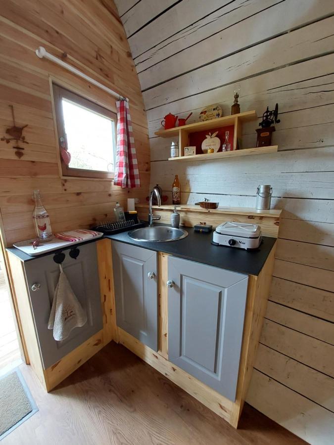 L'Authentique Tonneau A Cidre D'Emma Villa Litteau Eksteriør bilde